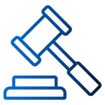 judge's hammer icon